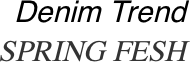 Denim Trend